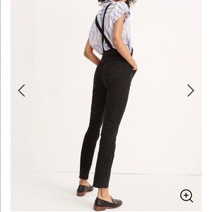 Madewell Skinny Overalls in Lunar Wash